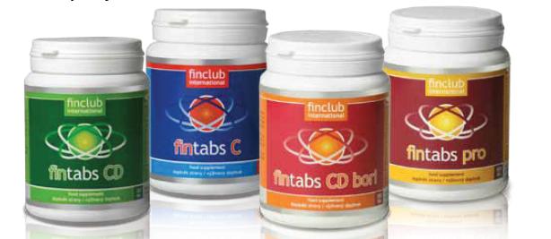Vyberte si tiež svoj Fintabs.Prípravky Fintabs poskytujú organizmu vápnik, kremík, biotín, horčík, chróm a vitamín C.